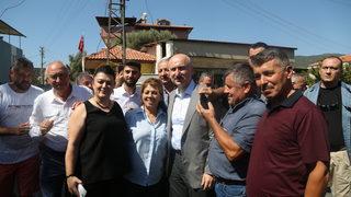 Ulaştırma ve Altyapı Bakanı Karaismailoğlu, Muğla'da yol incelemesinde konuştu: