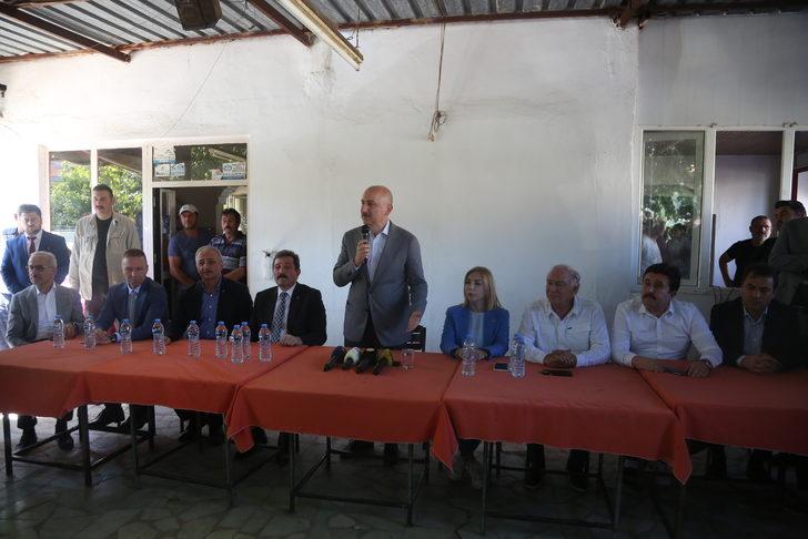 Ulaştırma ve Altyapı Bakanı Karaismailoğlu, Muğla'da yol incelemesinde konuştu: G3