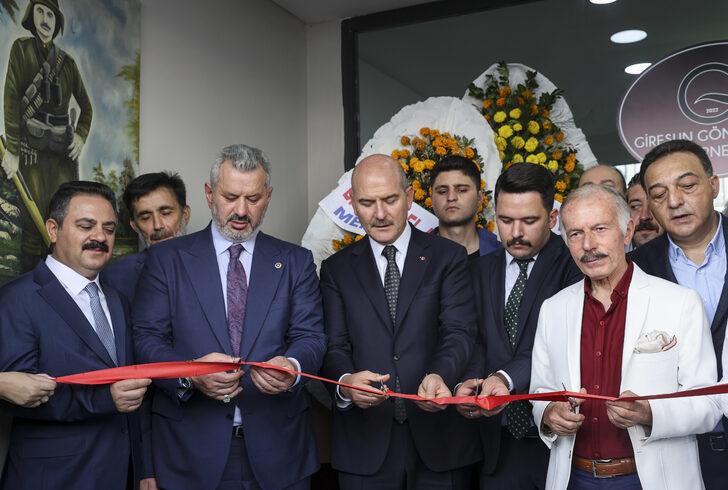 İçişleri Bakanı Soylu, Giresun Gönüllüleri Derneği açılış töreninde konuştu: G2