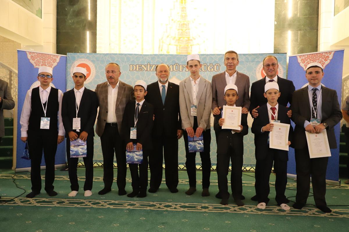 Kur'an-ı Kerim'i G&uuml;zel Okuma Yarışması'nda T&uuml;rkiye finali, Denizli'de yapıldı