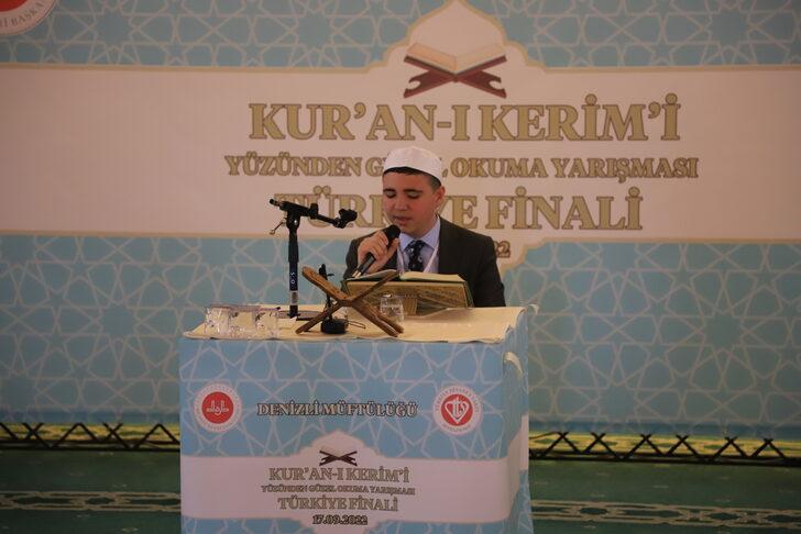 Kur'an-ı Kerim'i Güzel Okuma Yarışması'nda Türkiye finali, Denizli'de yapıldı G2