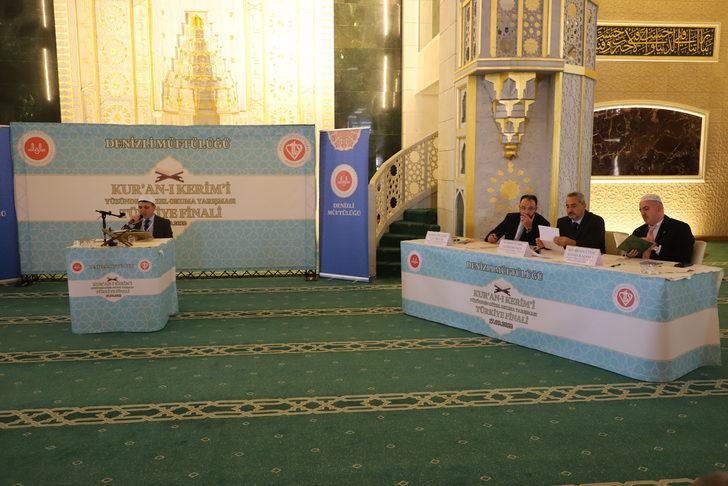 Kur'an-ı Kerim'i Güzel Okuma Yarışması'nda Türkiye finali, Denizli'de yapıldı G3