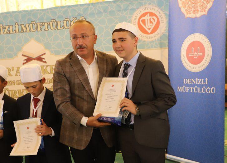 Kur'an-ı Kerim'i Güzel Okuma Yarışması'nda Türkiye finali, Denizli'de yapıldı G5