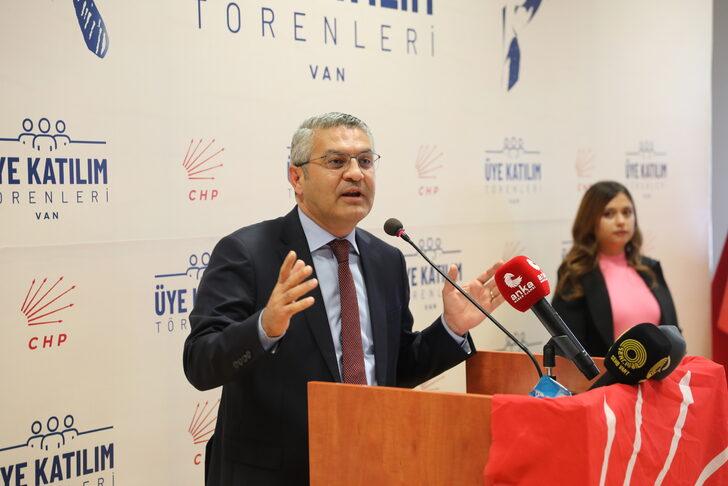 CHP Genel Başkan Yardımcısı Salıcı, partisinin Van'daki üye katılım töreninde konuştu: G2