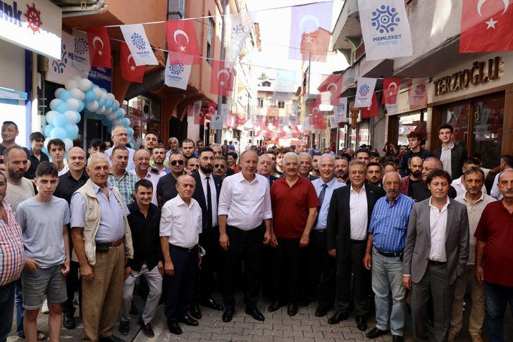 Memleket Partisi Genel Başkanı İnce, Trabzon'da partililere seslendi: G3