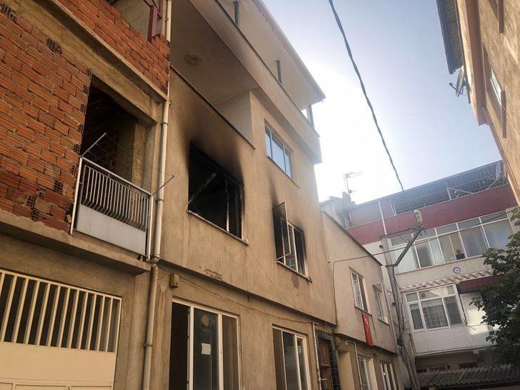 Bursa'da yangın çıkan evde baygın bulunan genç hastaneye kaldırıldı G1