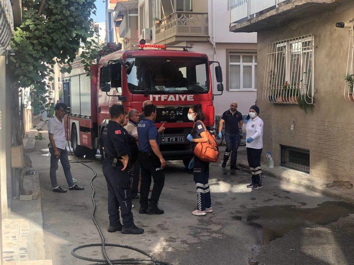 Bursa'da yangın çıkan evde baygın bulunan genç hastaneye kaldırıldı G2
