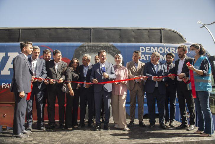 DEVA Partisi Genel Başkanı Babacan, Tunceli'de parti binasının açılışını yaptı G1