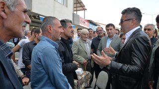 Erzurum Valisi Memiş, deprem bölgesinde inceleme yaptı