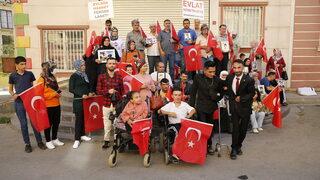 Kahramanmaraşlı engellilerden Diyarbakır annelerine destek ziyareti