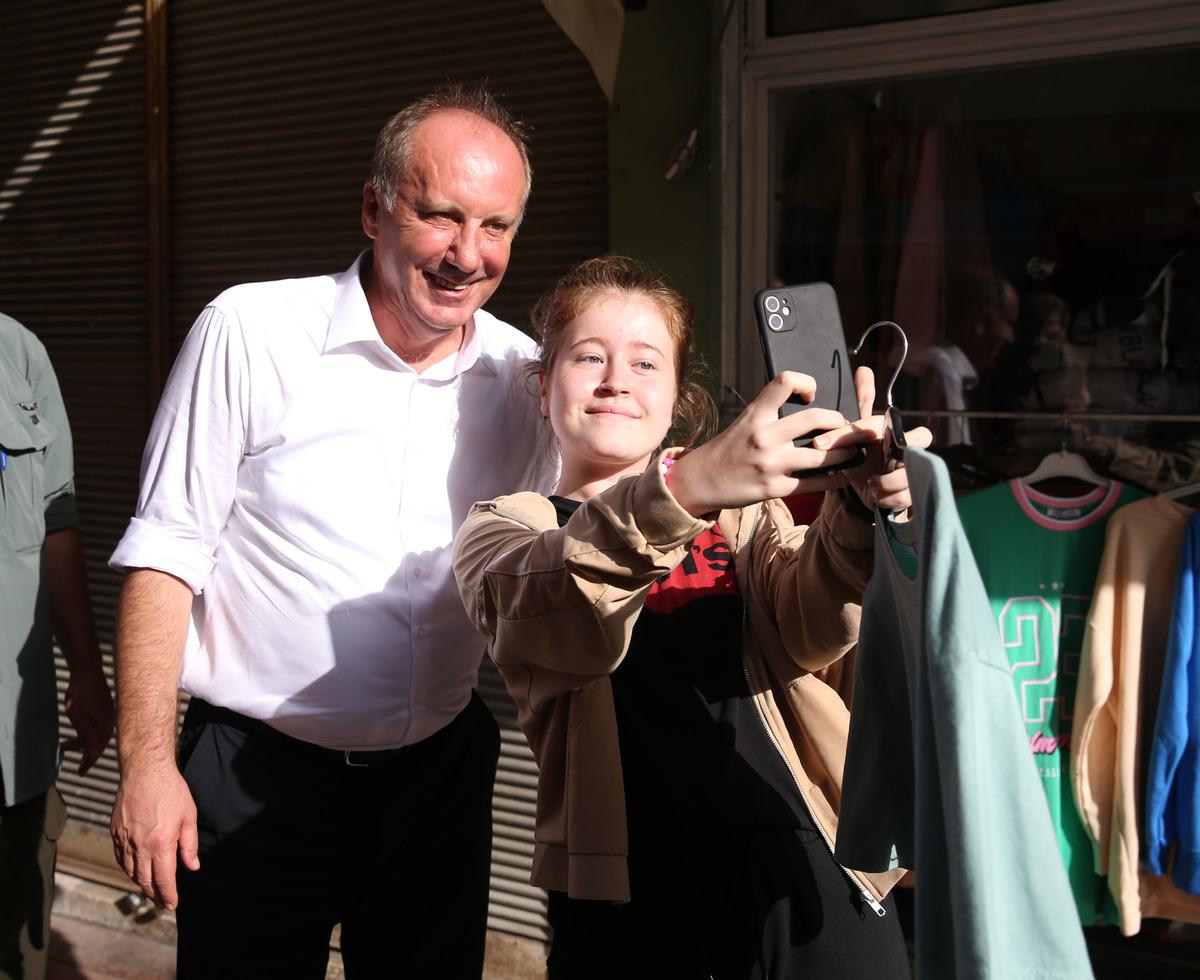 Memleket Partisi Genel Başkanı İnce, Giresun'da bazı il&ccedil;eleri ziyaret etti