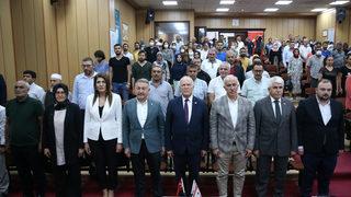 KKTC Cumhuriyet Meclisi Başkanı Töre, Mersin'de Büyük Fotoğraf konferansında konuştu:
