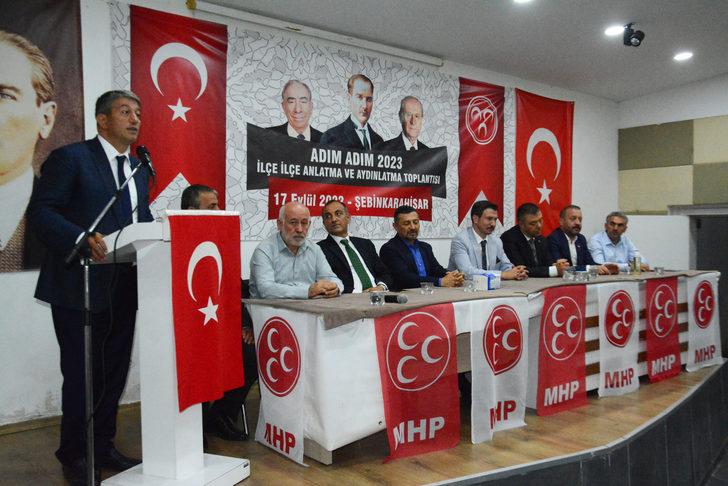 MHP heyeti, Şebinkarahisar'da "Adım Adım 2023" toplantısı düzenledi G2