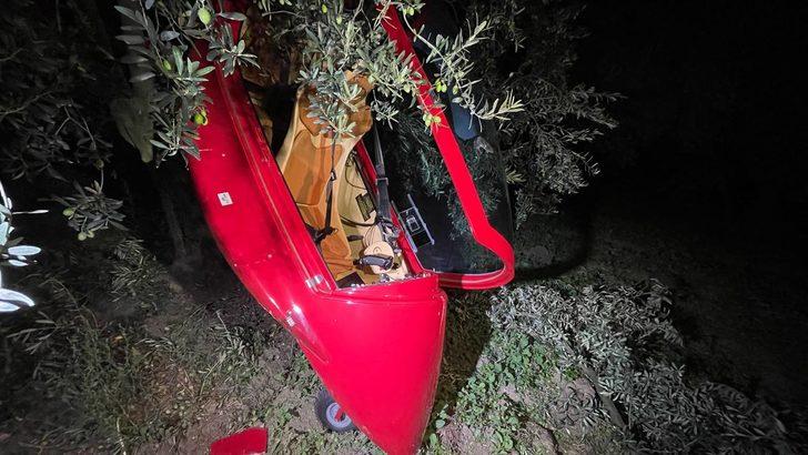 GÜNCELLEME - Bursa'da iki kişilik hava taşıtı zorunlu iniş yaptı G3