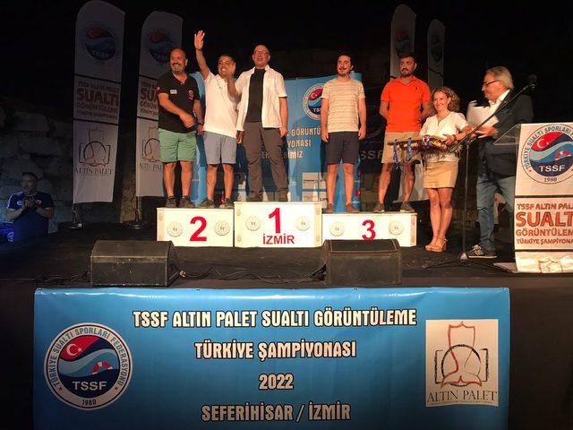 Türkiye Sualtı Görüntüleme Şampiyonası İzmir'de yapıldı