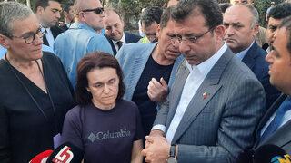 İmamoğlu böyle tepki gösterdi: Ayıp yahu! O görüntüyü orada istemiyoruz