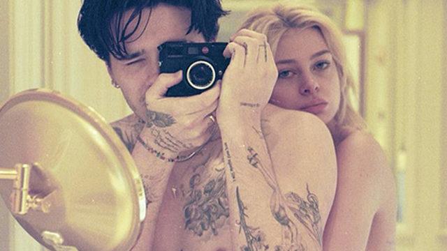 Nicola Peltz ve Brooklyn Beckham'ın yatak pozu olay oldu
