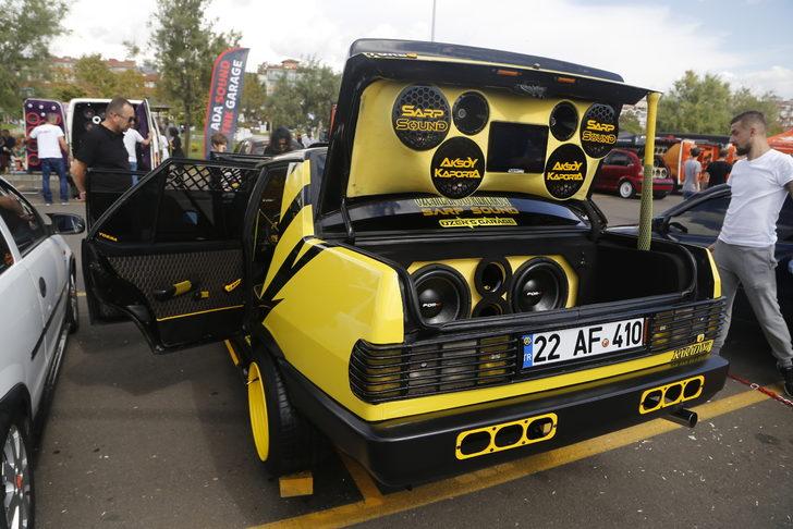 Modifiyeli araç tutkunları Tekirdağ'da buluştu G3