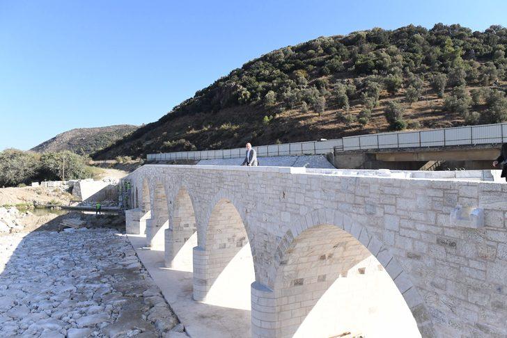 Bakan Karaismailoğlu, Muğla'da restorasyonu yapılan tarihi köprüyü inceledi: G2