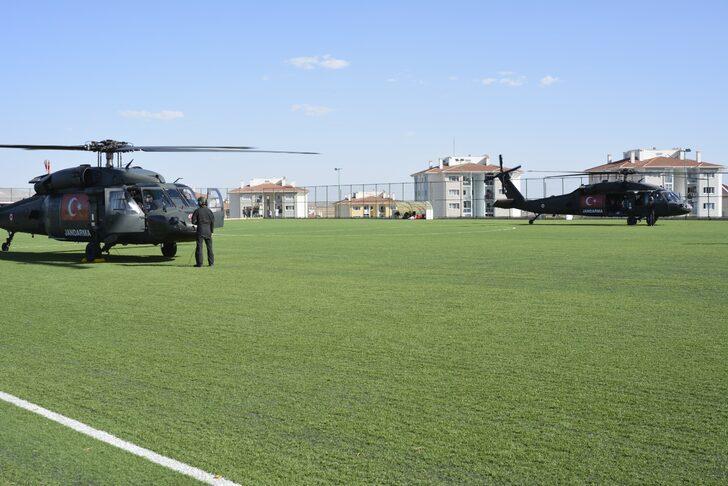 Kırşehir'de 100 çocuk jandarma helikopterleriyle şehir turu attı G4