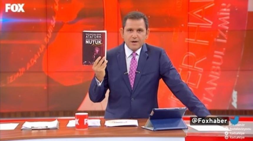 Fatih Portakal'dan h&uuml;k&uuml;mete Atat&uuml;rk &ouml;nerisi: Nutuk ders kitabı olsun