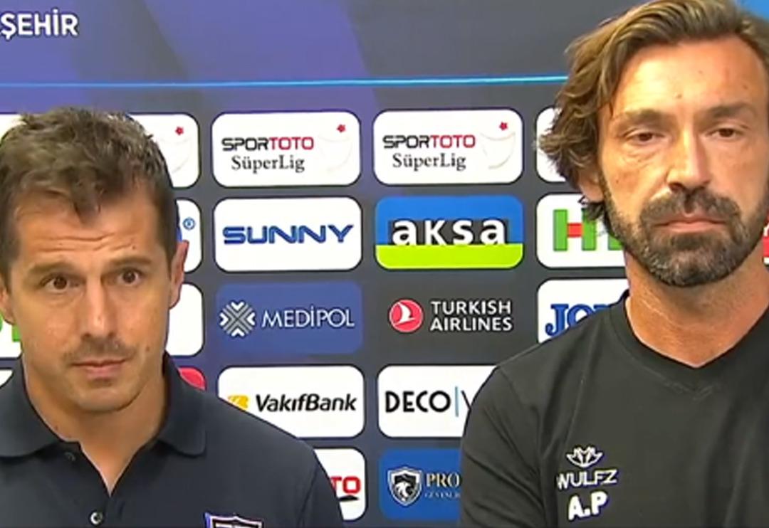 Andrea Pirlo ve Emre Bel&ouml;zoğlu'ndan bir ilk! R&ouml;portaja birlikte geldiler ve...