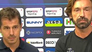 Andrea Pirlo ve Emre Belözoğlu'ndan bir ilk! Röportaja birlikte geldiler ve...