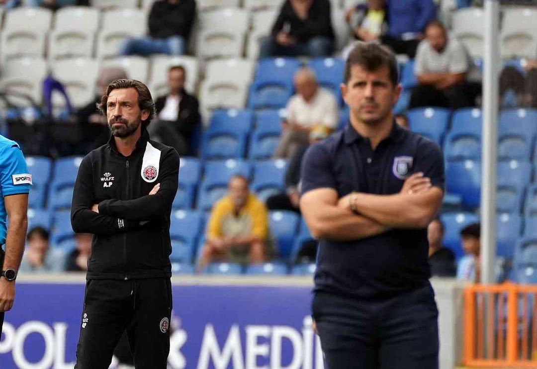 Yine gol yemediler ama Pirlo'dan &ccedil;elme geldi! Medipol Başakşehir, Fatih Karag&uuml;mr&uuml;k ile 0-0 berabere kaldı