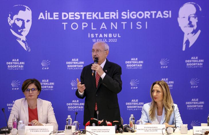Kılıçdaroğlu, partisinin Aile Destekleri Sigortası modelini anlattı: G5