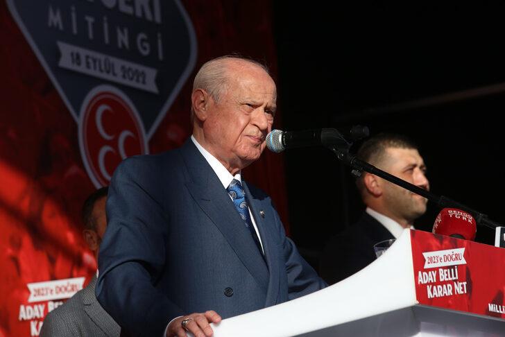 Bahçeli: "Aktif diplomasiyle bölgemizde ve küresel zeminde barış kuşağı tesis etmek için mücadele eden itibarlı bir Türkiye fotoğrafı herkesin dikkatini çekmiştir." G3