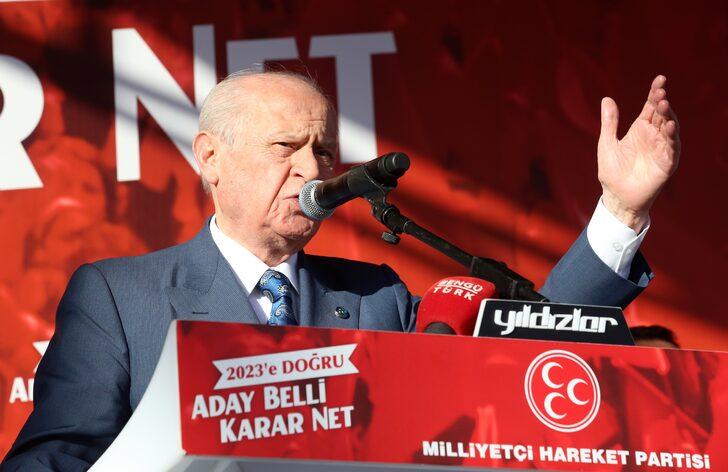 Bahçeli: "Aktif diplomasiyle bölgemizde ve küresel zeminde barış kuşağı tesis etmek için mücadele eden itibarlı bir Türkiye fotoğrafı herkesin dikkatini çekmiştir." G5