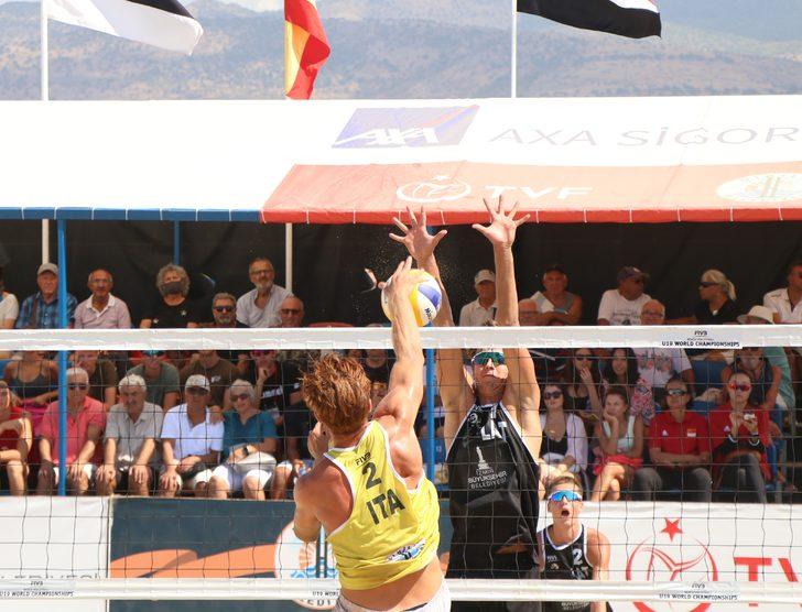 19 Yaş Altı Dünya Plaj Voleybolu Şampiyonası İzmir'de tamamlandı G1