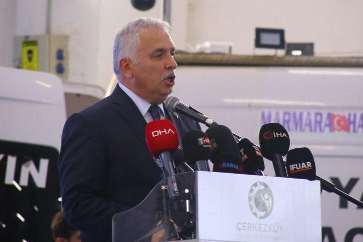 TBMM Başkanı Şentop, Çerkezköy Endüstriyel Fuarı'nın açılışında konuştu: G2