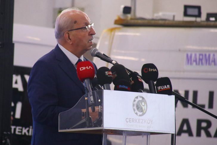 TBMM Başkanı Şentop, Çerkezköy Endüstriyel Fuarı'nın açılışında konuştu: G3