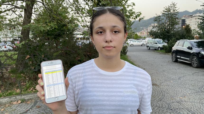 Rizeli Cansu Karadereli'nin üniversite sevinci kısa sürdü