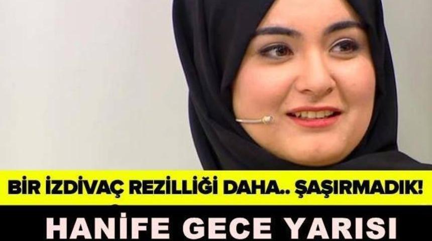 Hanife Yeni Talibi İle Gece Yarısı El Ele G&ouml;r&uuml;nt&uuml;lendi!