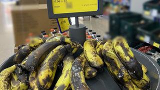 'Yerli muz' etiketiyle satılıyor! İstanbul'daki bir markette satılan indirimli muzlar gündem oldu