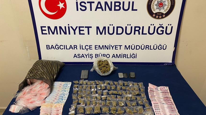 İstanbul'da uyuşturucu satan şüpheli tutuklandı