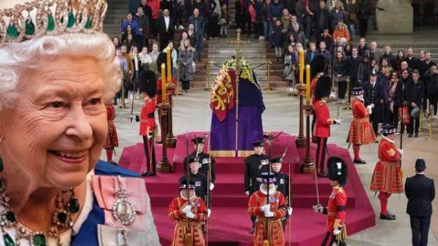 İngiltere Kraliçesi 2. Elizabeth son yolculuğuna uğurlandı! Son tören kamuoyuna kapalı gerçekleştirildi