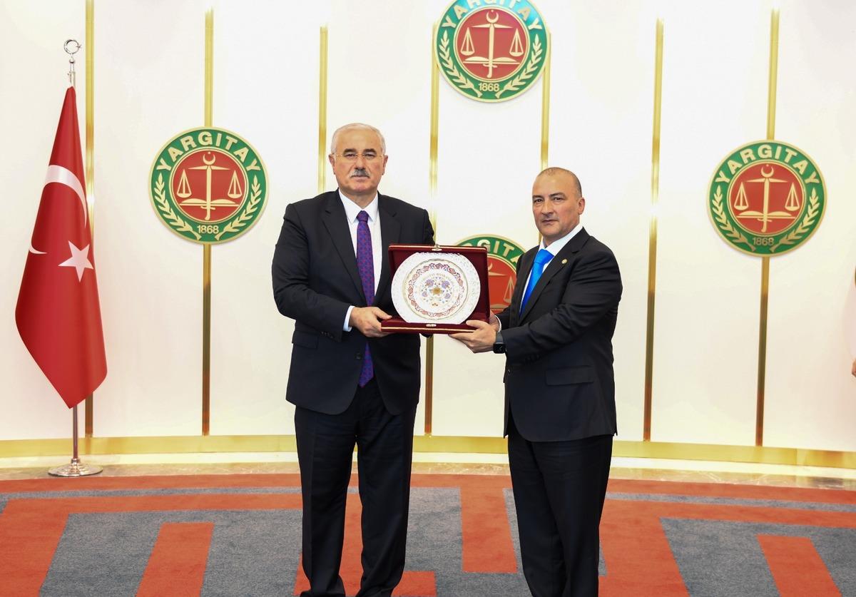 Yargıtay Başkanı Akarca, Azerbaycan Başsavcılığı heyetini kabul etti