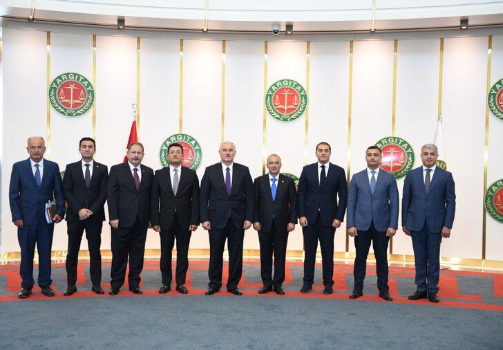 Yargıtay Başkanı Akarca, Azerbaycan Başsavcılığı heyetini kabul etti G3