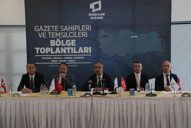 Basın İlan Kurumu Genel Müdürü Erkılınç, Samsun'da gazete temsilcileriyle buluştu G1