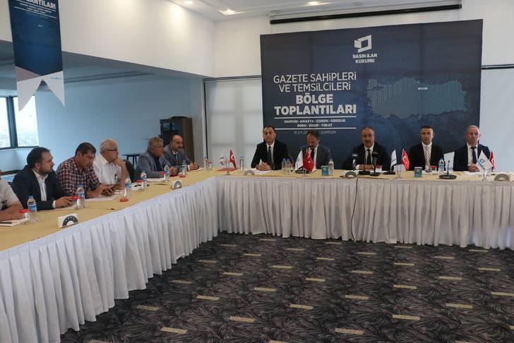 Basın İlan Kurumu Genel Müdürü Erkılınç, Samsun'da gazete temsilcileriyle buluştu G3