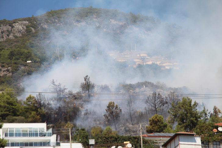 GÜNCELLEME - Alanya'da çıkan orman yangını kontrol altına alındı G3