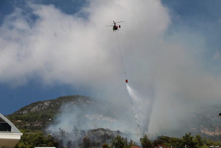 GÜNCELLEME - Alanya'da çıkan orman yangını kontrol altına alındı G4