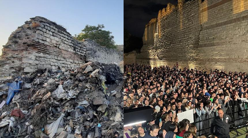 İmamoğlu "Neydi, Ne oldu" diyerek paylaştı! 'Restorasyon öncesi 1 kişi bile giremiyor, korkudan yanından geçilmiyordu'