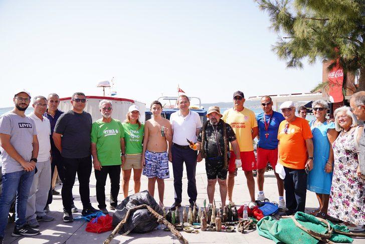 Ayvalık'ta Dünya Temizlik Günü dolayısıyla çevre temizliği yapıldı G1