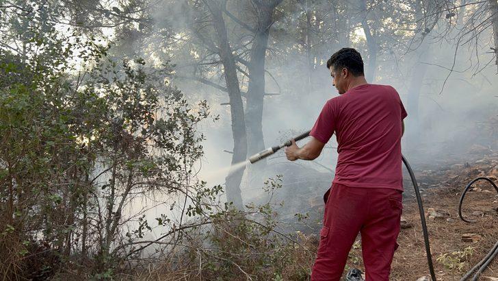 Alanya'da çıkan orman yangını söndürüldü G5