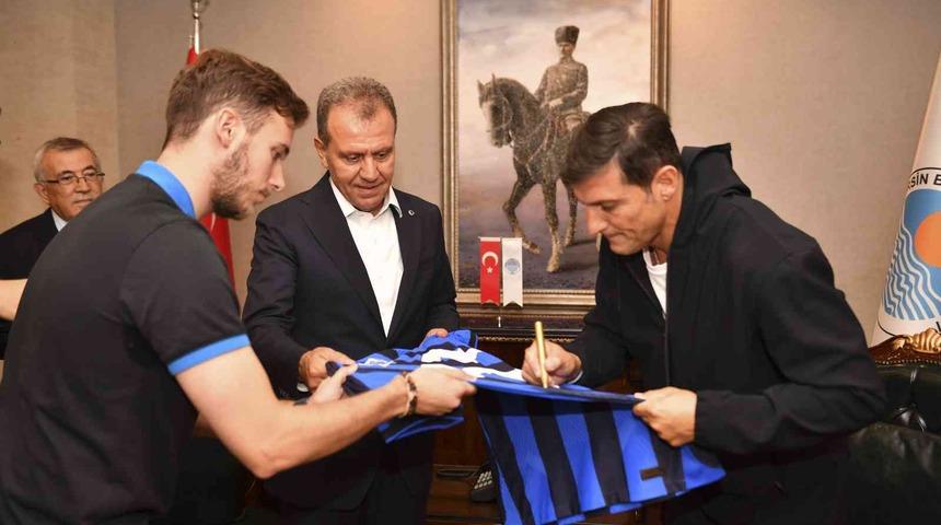 Inter Kulübü Başkan Yardımcısı Zanetti Mersin’de