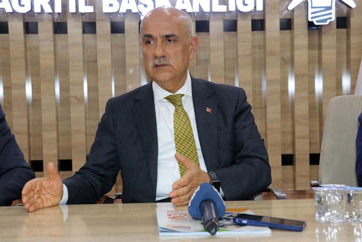 Tarım ve Orman Bakanı Kirişci, Ağrı'da sektör temsilcileriyle görüştü: G3